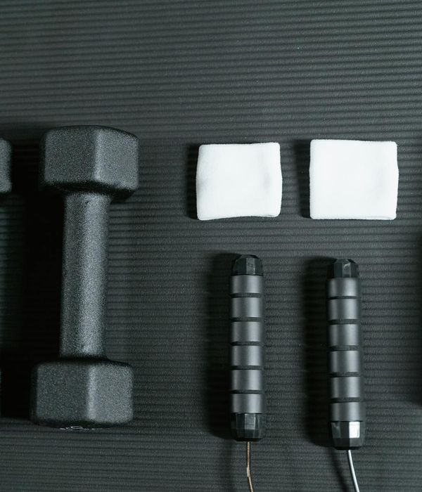 Woman feeling energized and calm after a gentle cardio workout.